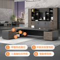 Saint li boss office desk and chair set - minimalist modern executive desk, high-end manager's desk, supervisor's desk, office desk