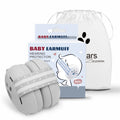 Baby sound isolating earmuffs - noise reduction headphones for infants, adjustable headband, suitable for airplane travel, sleep, stress relief, and noise protection