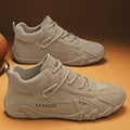 New spring/autumn men's work safety shoes - anti-slip construction boots, outdoor casual sneakers, trendy athletic shoes