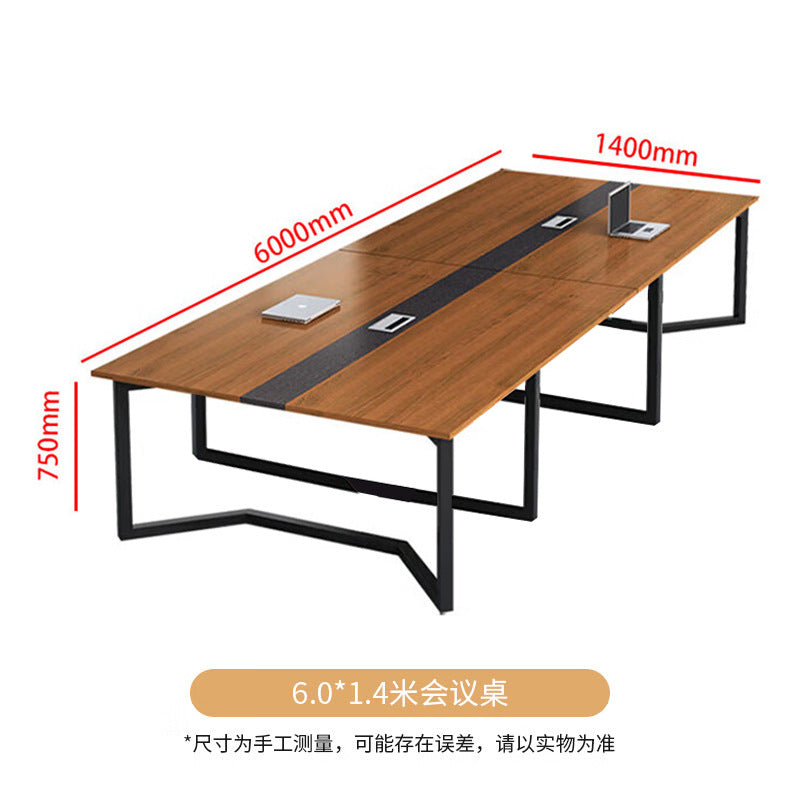 Saint li conference table long table casual modern reception table and chair combination negotiation training table long table office furniture