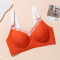 European and american bestseller: seamless jelly glue bra - plus size, wire-free, comfortable, push-up, soft support, large cup, adhesive bra
