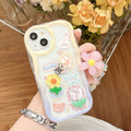 Suitable for iphone 16 pro phone case, apple 13 12 full coverage shockproof protective case, huawei summer dopamine series