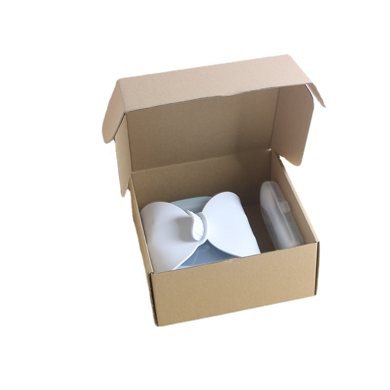 Silicone storage placemat kids bowl bendable twist fork spoon cutlery gift box set baby & toddler supplies complementary food