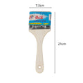 Wool brush, barbecue oil brush, baking brush, high temperature resistant, lint-free, wooden handle, soft bristles, barbecue tool accessories, barbecue