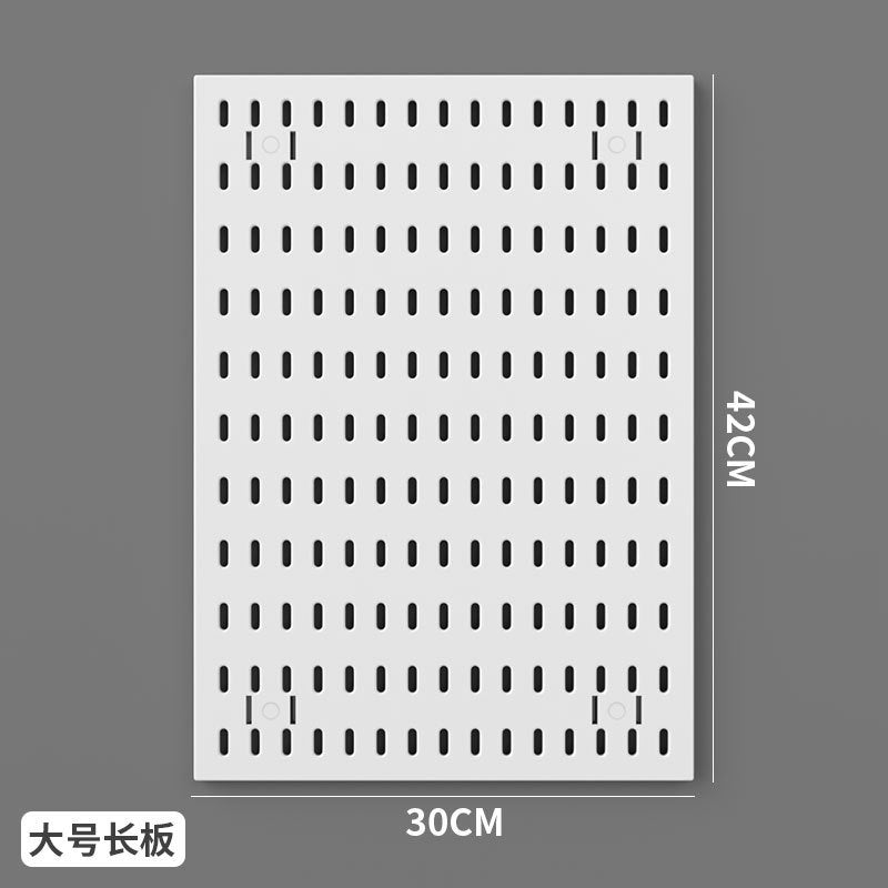 No punching hole board Shelf Kitchen hole board Accessories Storage and finishing Display rack Multifunctional hole board