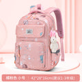 foreign trade primary school student schoolbag for girls in grades 1-3-6, spine-protecting kids backpack, lightweight and burden-reducing, wholesale