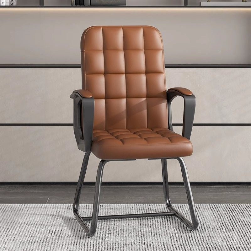 Office chair, comfortable long-sitting study chair, staff bow-shaped computer chair, simple modern back chair, comfortable mahjong chair