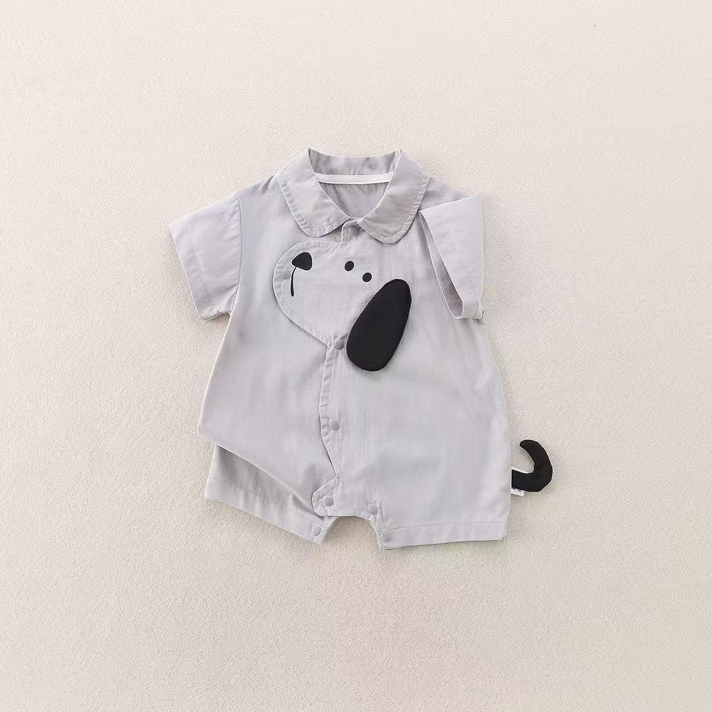 Summer newborn infant lightweight romper baby summer outfit short sleeve baby onesie cartoon super cute outdoor romper