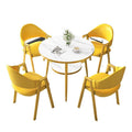 Scandinaviancasualcasual reception negotiation table and chair combination milk tea coffee shop apartment b&b dining table balcony small round table