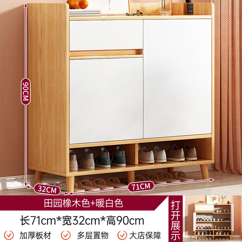 Shoe cabinet Home entrance Simple modern entry Living room Simple small apartment Large capacity Economic storage Shoe rack