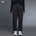 Women's casual sports pants - moisture-wicking, breathable, fitness running trousers - versatile, commute-friendly, loose fit, slimming, jogger style - d25094