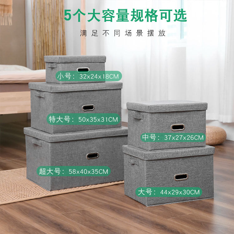 Fabric storage box oversized drawer type clothes storage box foldable clothes sorting box wardrobe storage box wholesale