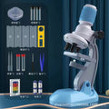 [sky blue] high-end version of microscope + 12 specimens