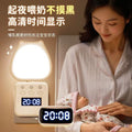 Smart voice control sound activated night light - bedside, bedroom, sleep aid, home use, plug-in, multi-functional lamp
