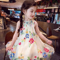 Girls' summer dresses  new styles: chic kids' princess dress, tank dress, girls' vacation halter sundress