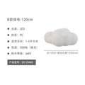 Outdoor waterproof courtyard lights, villa landscape lighting, garden decorative lights, creative rechargeable cloud lights, ambient lawn lights