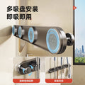 Suction cup mop wall hanging clip, no punching bathroom hook, bathroom hanging mop, broom, strong fixed storage handy gadget