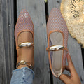 summer new arrival: plus-size women's casual comfortable hollow-out flat soft sole commute sandals - wholesale