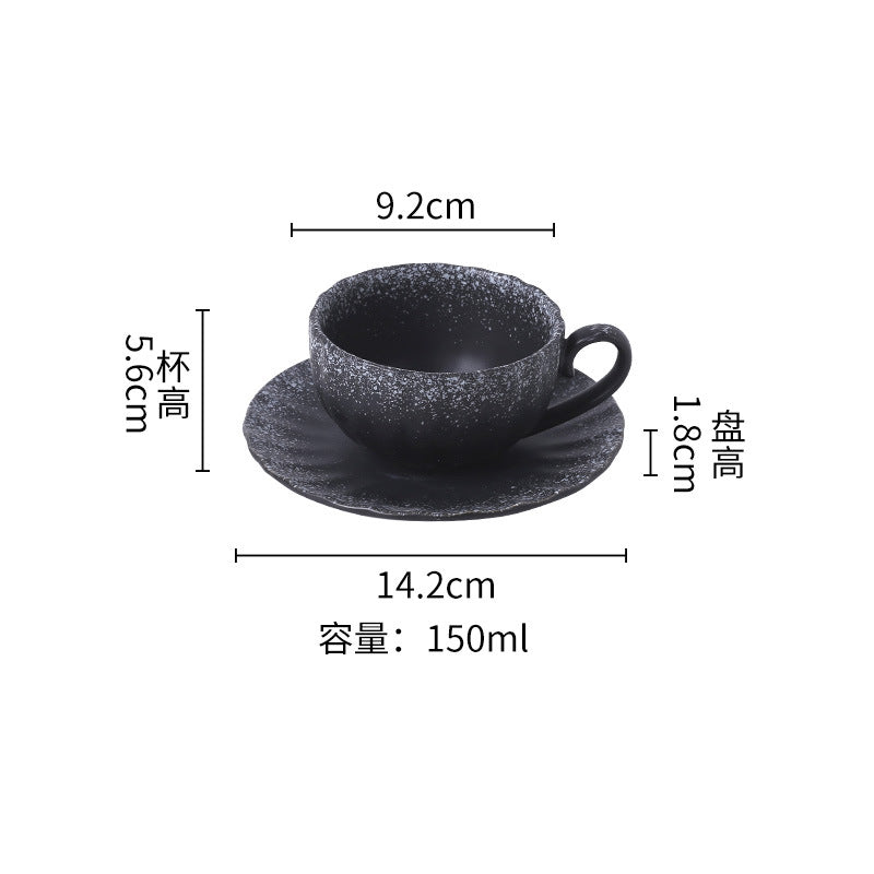 Japanese retro style afternoon tea coffee cup - single serving, creative, high-value, trendy mug for drinking water