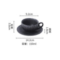 Japanese retro style afternoon tea coffee cup - single serving, creative, high-value, trendy mug for drinking water