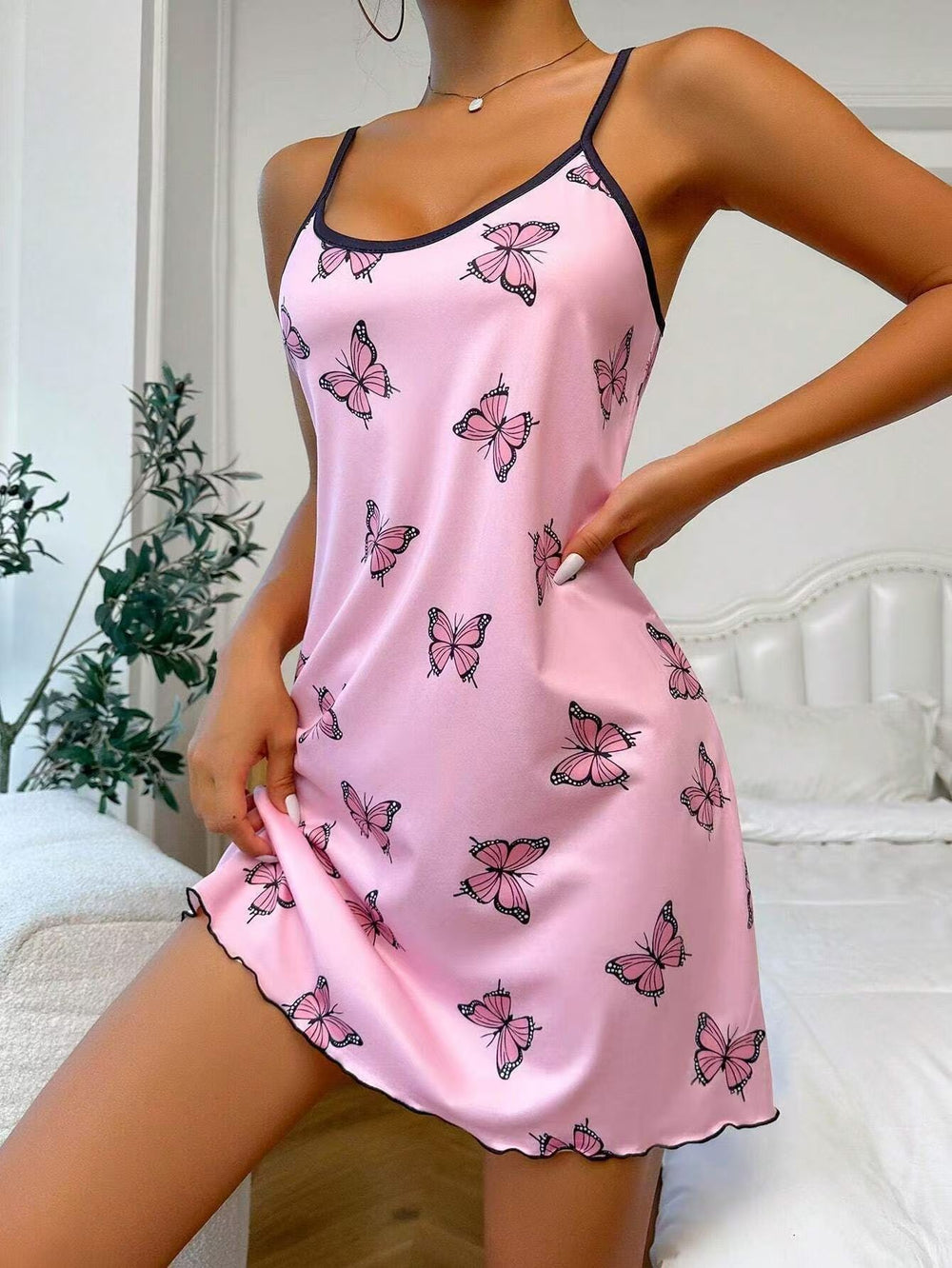 Women's loungewear -  &  exclusive: camisole nightgowns, printed dresses, european & american style sexy new sleepwear