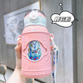 Astronaut-themed kids' insulated water bottle - 316 stainless steel straw cup, high-value design, popular online, large capacity, outdoor tumbler