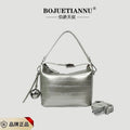 Best selling bell eel pattern lunch box bag 2025 new versatile satchel crossbody bag underarm versatile shoulder handbag