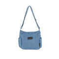 denim bag women's autumnew arrivalretrocasual hong kong style canvas shoulder bag casual student crossbody bag