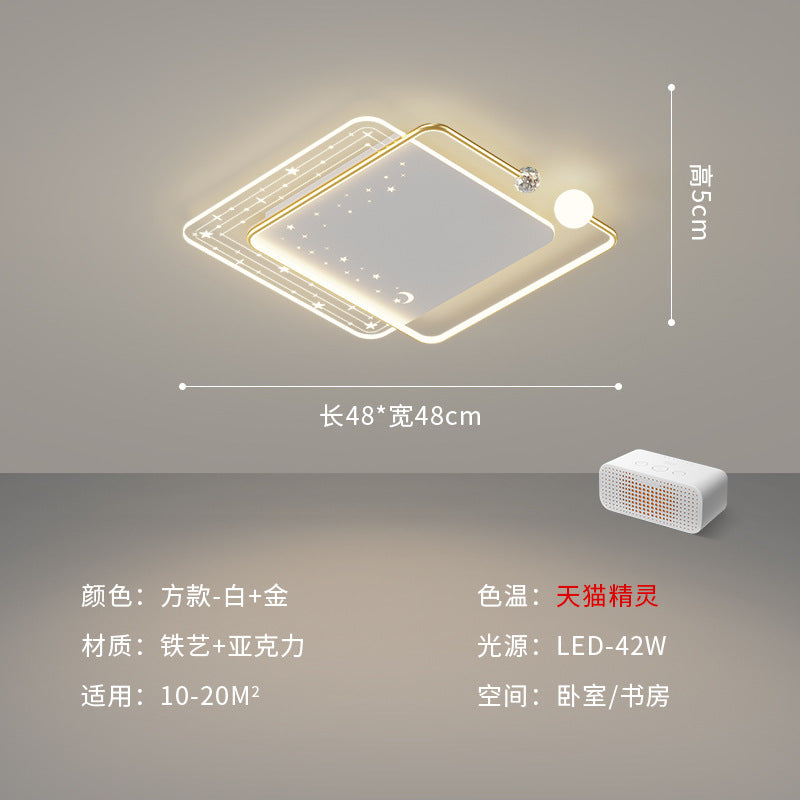 [Strict selection] 2025 new star ceiling light Internet celebrity simple modern atmosphere light luxury romantic gypsy