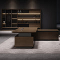 High-end executive desk, office desk, boss desk, minimalist modern light luxury ceo desk, office desk and chair set