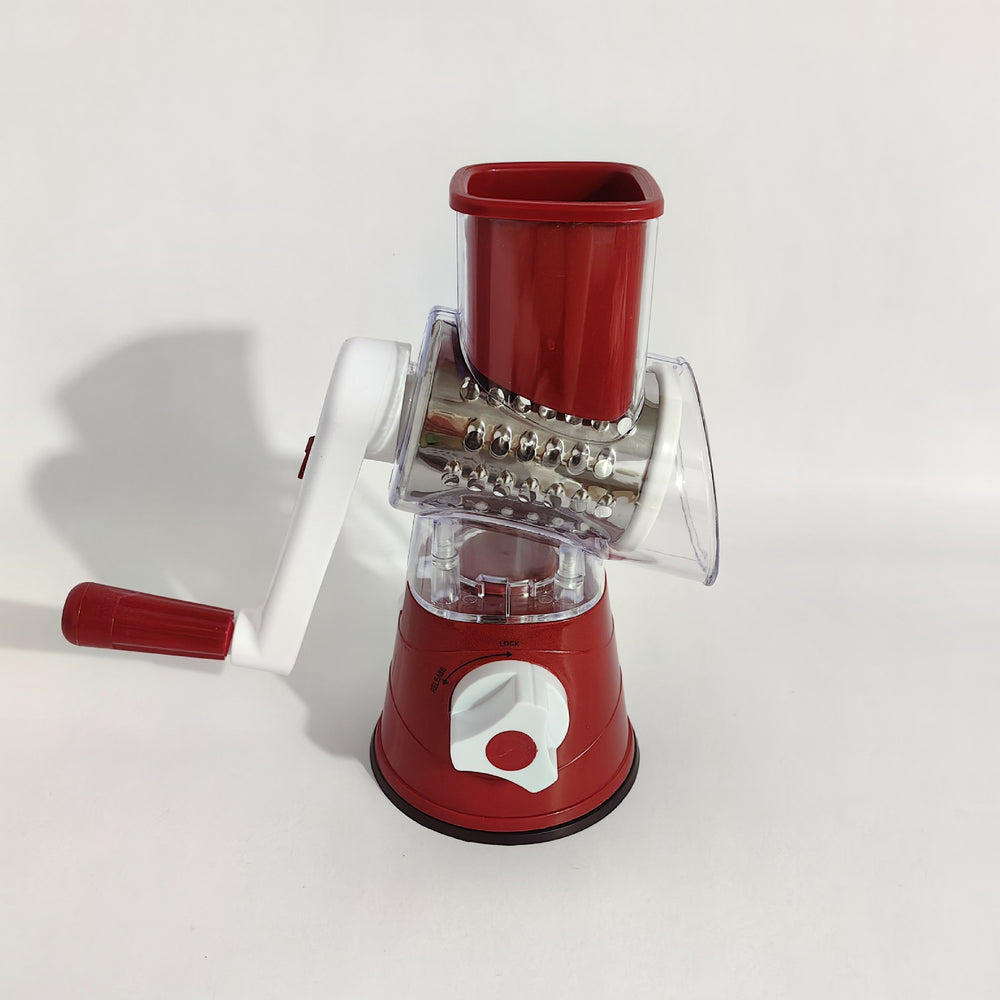 hand rock tube vegetable cutter three-in-one potato shredder kitchen multi-functional rotate grater and slicing handy gadget