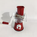 hand rock tube vegetable cutter three-in-one potato shredder kitchen multi-functional rotate grater and slicing handy gadget