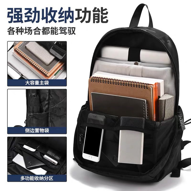 New backpack travel bag leisure computer bag high school college student schoolbag hika men's backpack factory direct sales