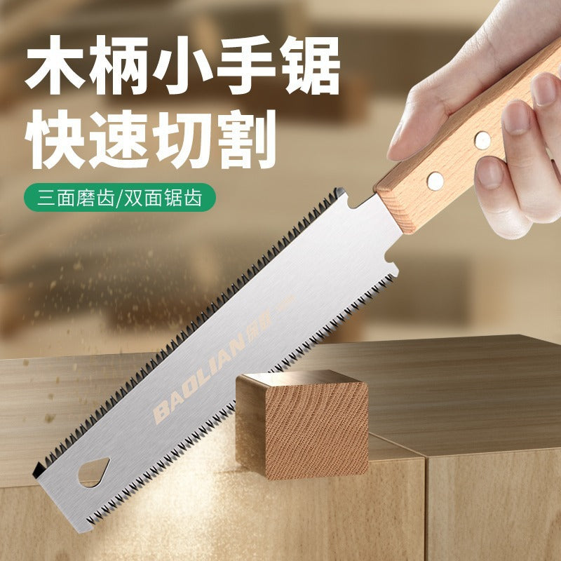 Hand saw handheld woodworking saw tree fast fine tooth saw cutting artifact for home small saw wood hand saw
