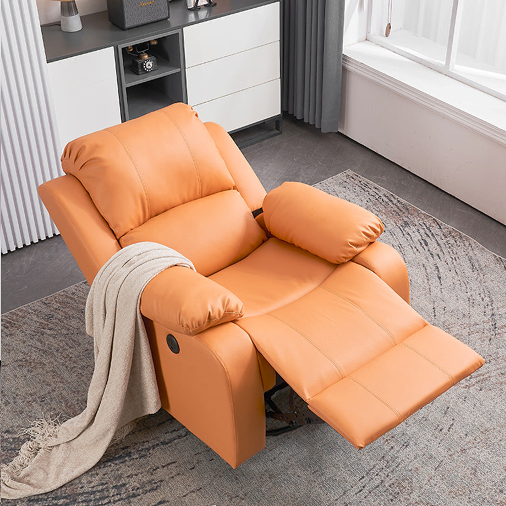 Space sofa capsule rocking sofa chair massage reclining lazy leather home lunch break electric recliner massage chair