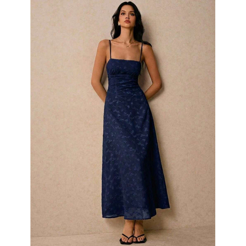 fashionnew arrivalfashionelegant strap elegantcasual vacation long suspender dress