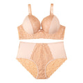 lace thin large breasts appear small push-up bra fat mm push-up anti-sagging plus sizeintimates bra