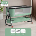 Aluminum alloy baby crib - portable, foldable, multi-functional bassinet - newborn splice bed