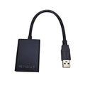 Usb3.0 to hdmi adapter cable usb3.0tohdmi converter video cable black audio wired hd