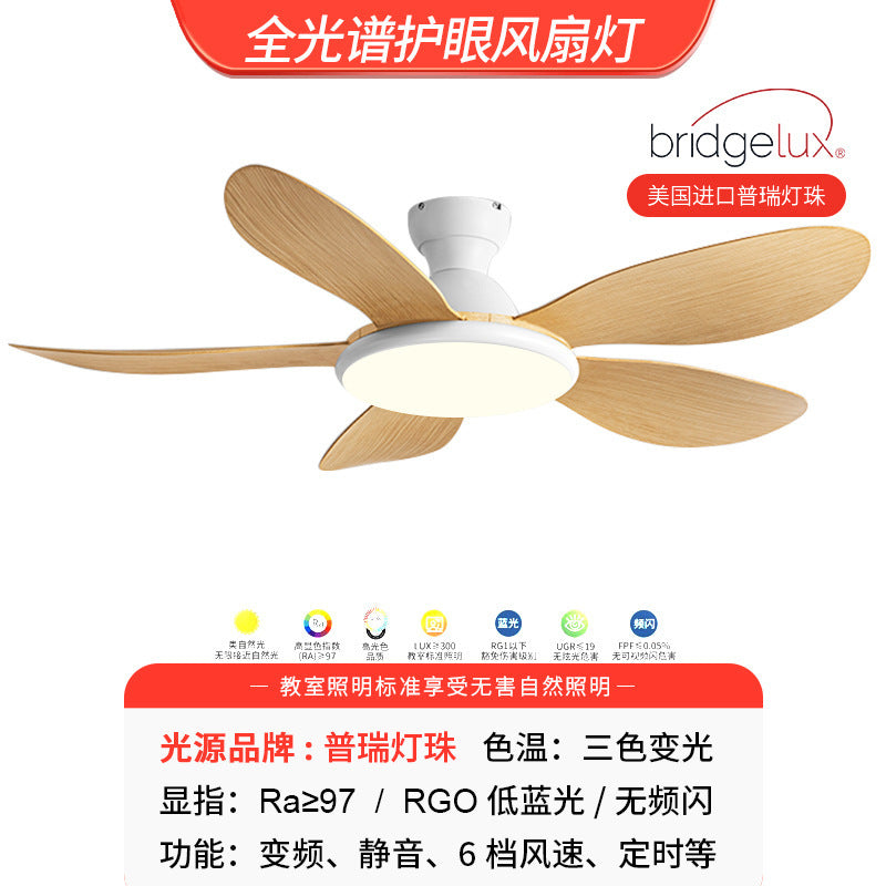 Variable frequency ceiling fan light Living room light Variable frequency ceiling fan Dining room Zhongshan fan integrated bedroom Household fan lamps