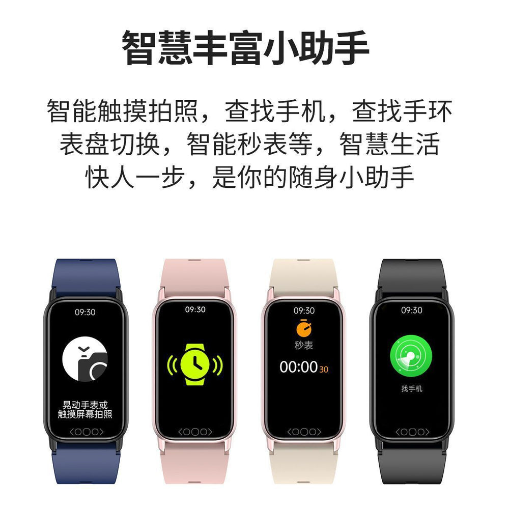 Authentic home use non-invasive blood glucose, heart rate, blood pressure, blood oxygen, uric acid, and sleep automatic monitoring smart watch/smart band