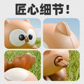 Wind-up toy baby owl - wind it up and watch it hop and run! perfect for toddlers and kids aged 1-2, boys and girls