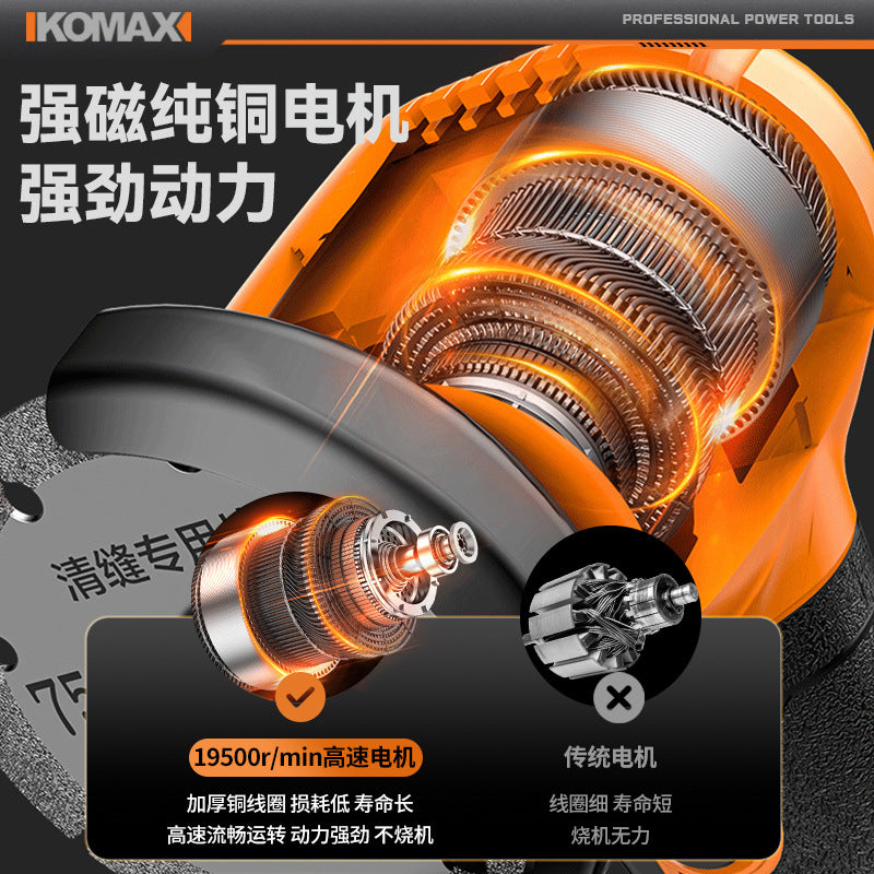Electric grout removal tool, mini electric grout cleaner, tile cleaning and cutting machine, polishing machine, grout removal marvel