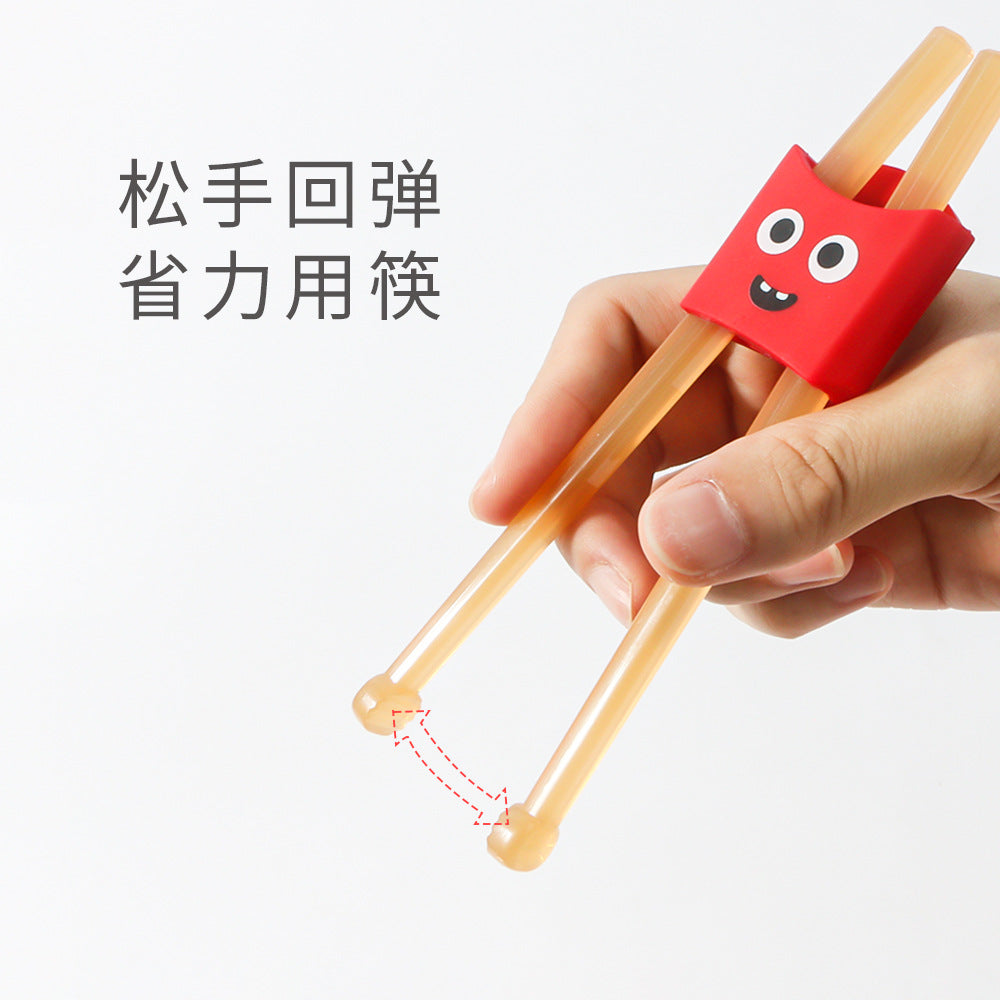 New children's tiger-claw chopsticks - home use, baby training, eating assistance, learning chopsticks, cartoon-themed fun tableware