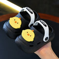 Kids' clogs: summer indoor anti-slip cartoon sandals for boys and girls, toddlers and young children, baby slippers, outdoor beach sandals