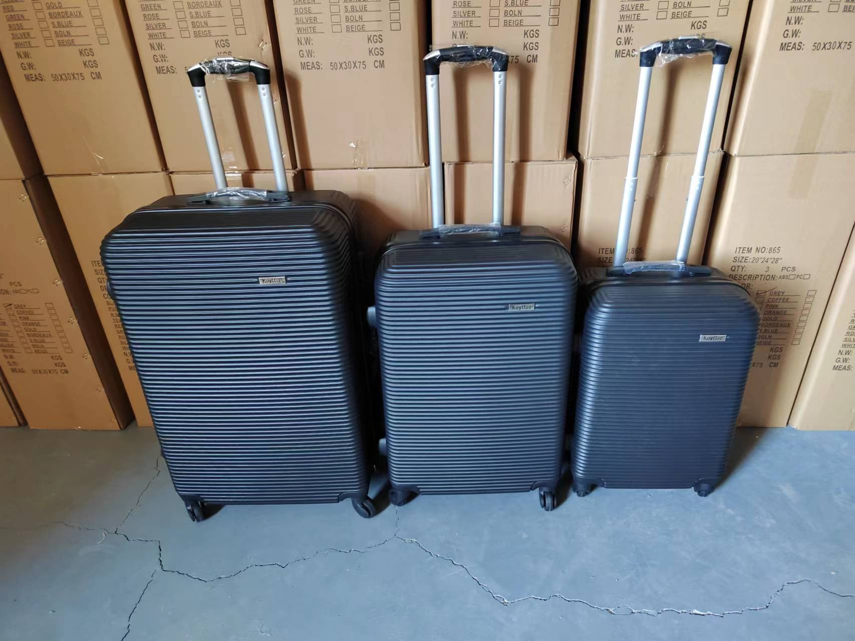 Cross-border special ABS material boarding case, gift travel password box, strong waterproof universal wheel trolley case