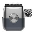 Portable mini electric shaver reciprocating magnetic floating 4-blade head men's portable washable razor - cross-border