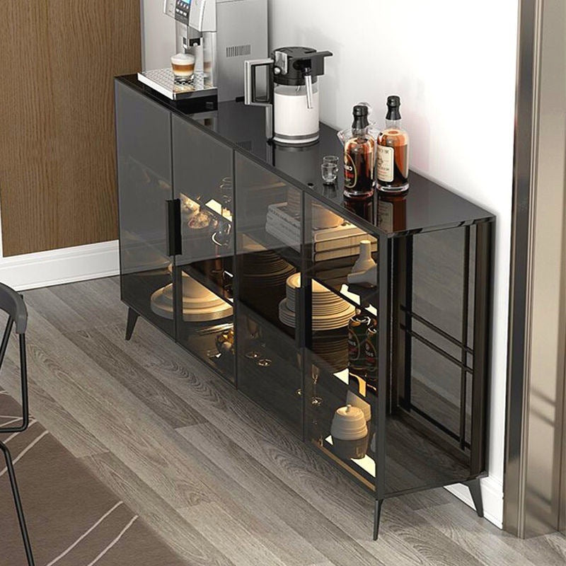Rock slab sideboard all-in-one wall-mounted accessible luxuryclassycasual wine cabinet kitchen cupboard tea cabinet for home storage cabinet