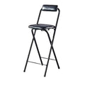 Bar chair, high stool, foldable chair, high foldable chair, dining chair, bar counter, cashier counter, high foldable portable chair