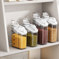 Grain storage box kitchen bean sealed jar food grade grain storage jar rice grain storage handy gadget